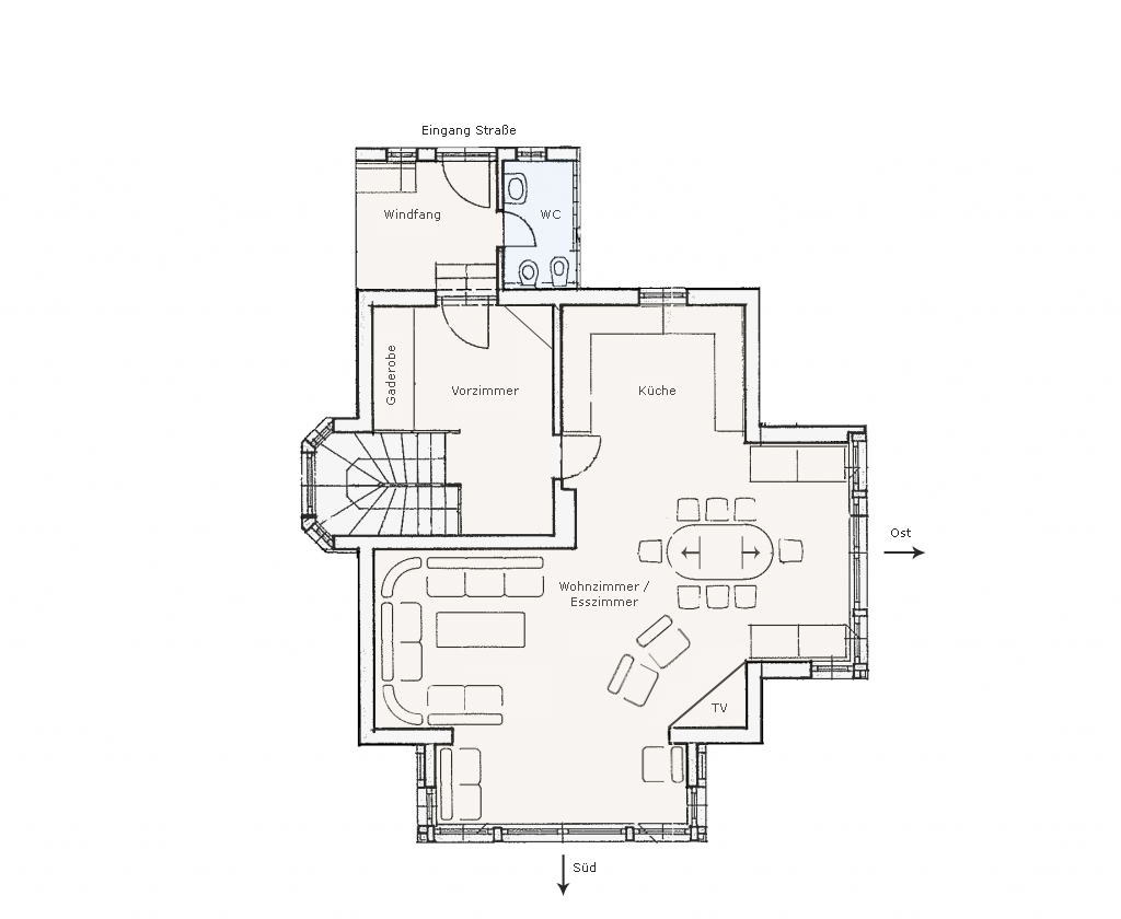 grundriss ferienhaus obergeschoss